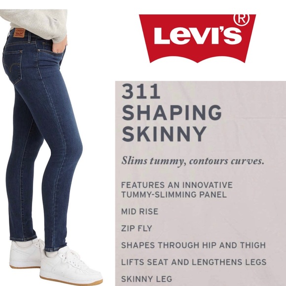 *NEW* Levi's 311 Stretch Shaping Skinny Jeans - Picture 14 of 14